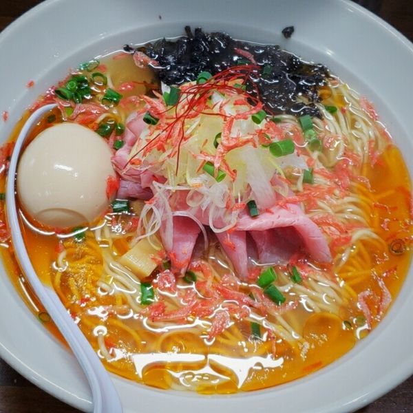 「【期間限定】海老塩そば ８５０円」@三代目 むじゃきの写真