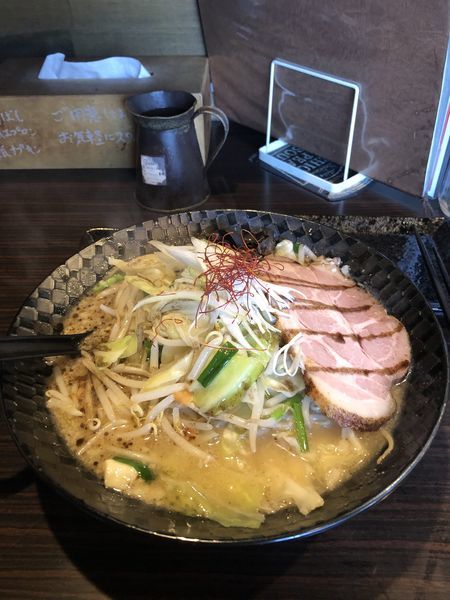 「前橋醤油タンメン」@麺屋 燦鶴の写真