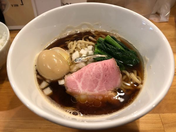 「煮干し一直線」@ふく流らーめん 轍 本町本店の写真