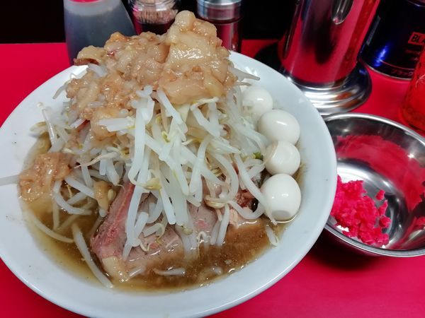 「限定「煮干しラーメン」＋うずら卵」@ラーメンハイキックの写真