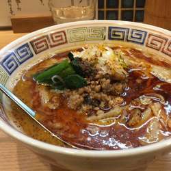 担々麺3倍麺固め替玉