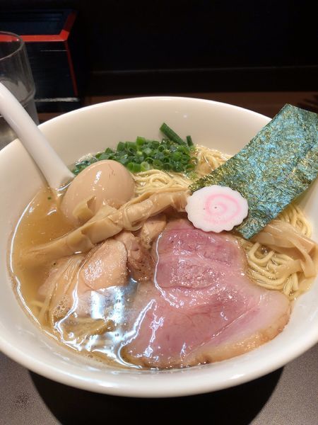 「【限定】伊吹いりこの塩そば　1000円」@おおぜき中華そば店の写真