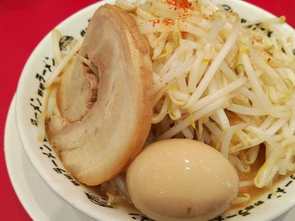 「味玉野郎（焼き野菜）」@野郎ラーメン 海浜幕張店の写真