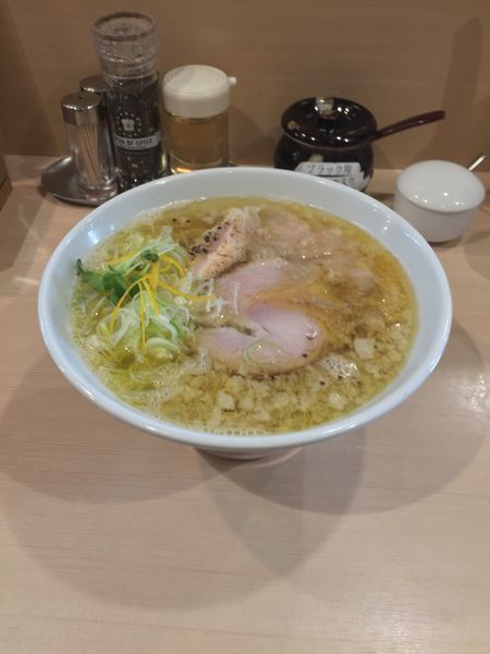 「鶏塩ラーメン大」@らぁ麺 今出川の写真