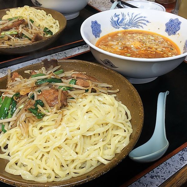 「スタミナつけ麺」@大連 本店の写真