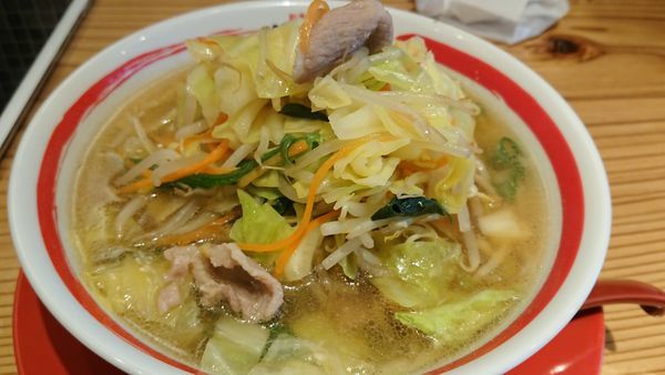 「野菜１日盛り」@ちゃんぽん亭総本家 銀座インズ店の写真
