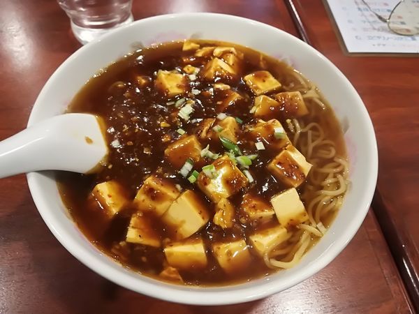 「激辛麻婆麺(裏メニュー)800円」@桂林菜館の写真