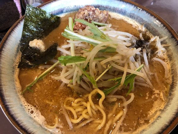 「味噌ラーメン700円」@麺屋赤鬼 味噌屋の写真