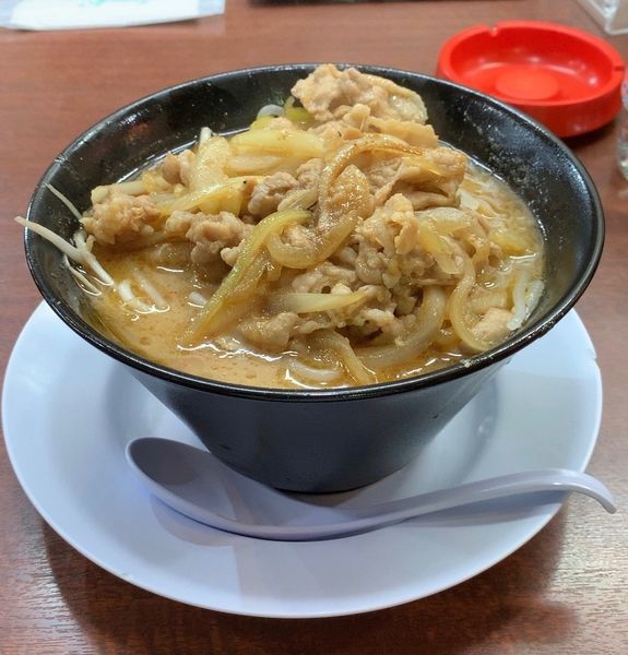 「ぶたみそラーメン モヤシ増し」@ラーメンばんだいの写真