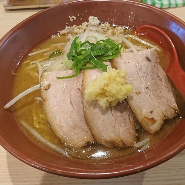 「3枚チャーシュー焼き味噌」@拉麺 大公 南太田本店の写真