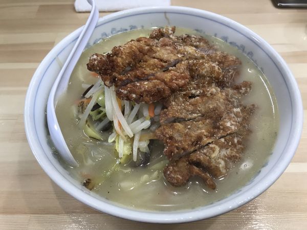 「ロース塩タンメン」@麺工房マルオの写真