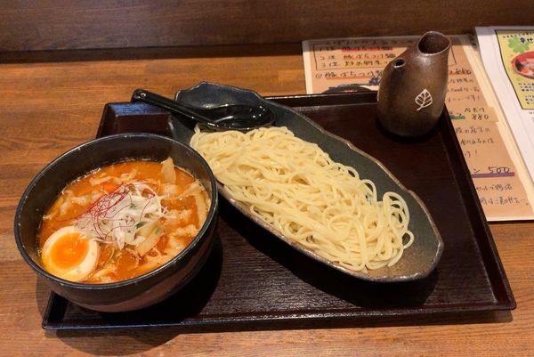 「豚ばらつけ麺 辛味噌」@麺屋ぱんどらの写真