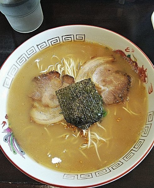 「ラーメン＋チャーハン 800円」@宝来軒の写真