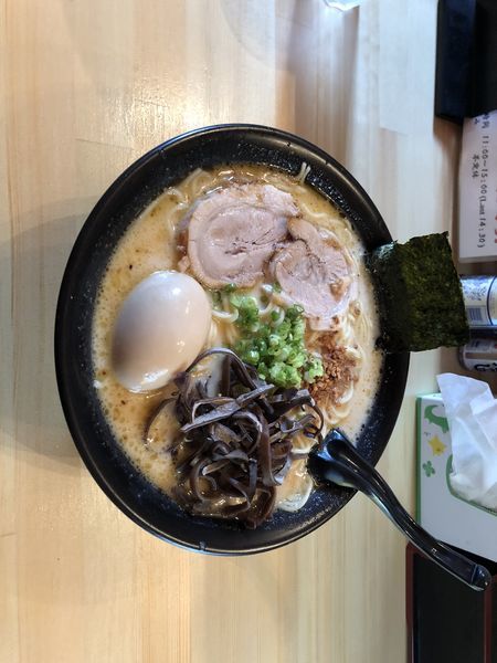「本格熊本とんこつ」@とんこつラーメン たっちゃんの写真