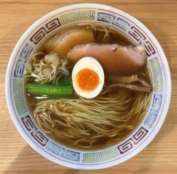 「中華そば」@ほっこり中華そば もつけの写真