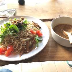 ベジつけ麺（大盛）＋デザートセット