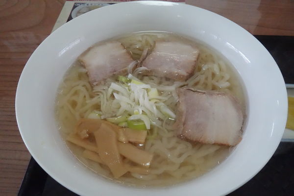 「会津山塩ラーメン」@早稲澤屋 しお◯の写真
