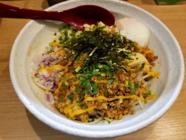 「みそまぜそば ジャンク大好き」@麺小屋 てちの写真