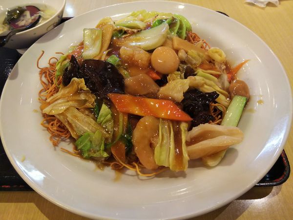 「五目バリそば　※スープ付き　※クーポンで５００円」@美味屋の写真