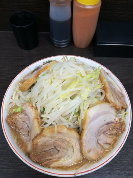 「小豚ラーメン：850円」@ラーメン二郎 川越店の写真