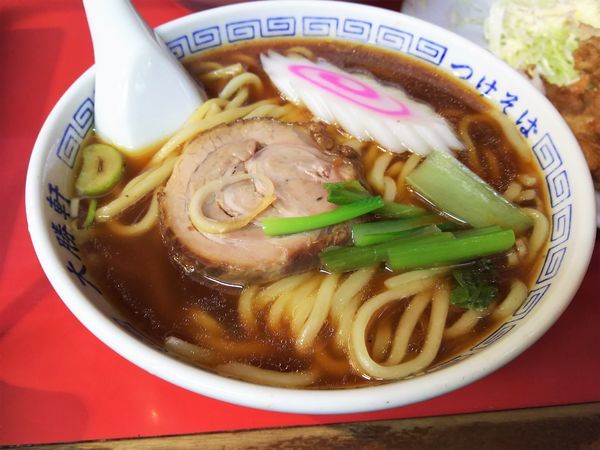 「ミニラーメン￥ 350」@大勝軒 祖師ヶ谷大蔵店の写真