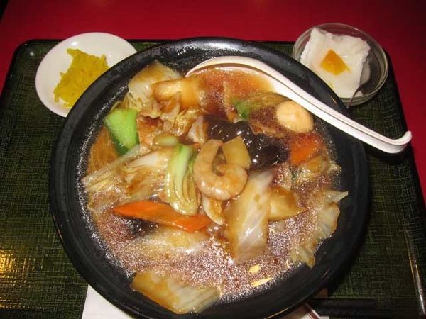 「五目湯麺（単品）　600円（ランチ）」@花彫酒家の写真