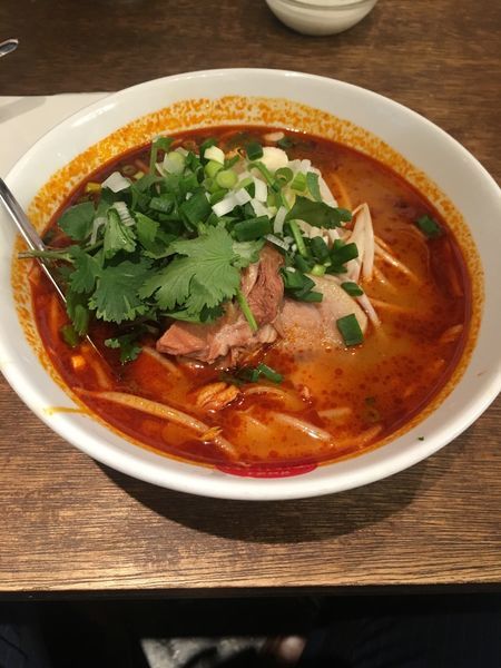 「トムヤムクンラーメン ランチ900円」@Thai food ティーヌン 横浜ランドマークプラザ店の写真