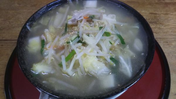 「タンメン 650円」@もりなが食堂の写真