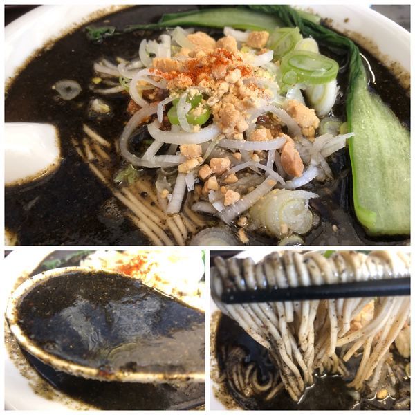 「【限定】黒胡麻坦々麺 880円」@と多゛食堂の写真