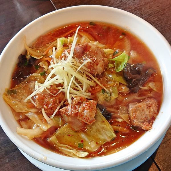 「バンスタ(坂東スタミナラーメン)780 大盛100」@らーめん ちゃん亭の写真