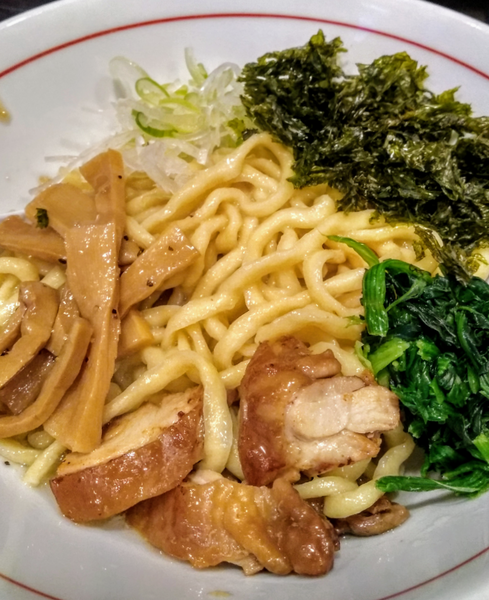 「限定 生姜油そば・塩」@三鷹食堂いなりの写真