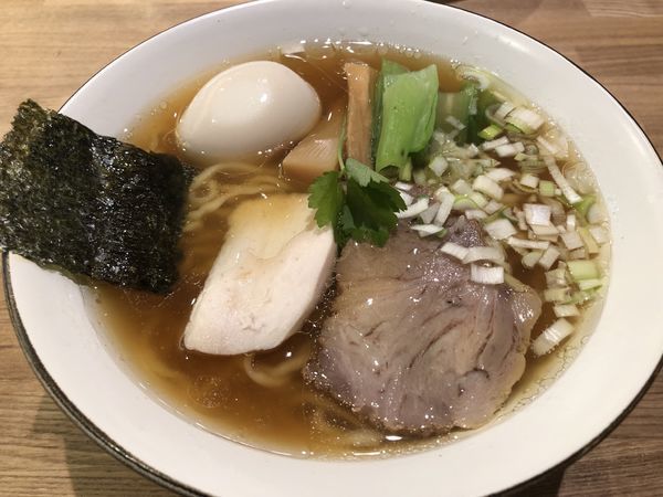 「味玉中華そば」@中華そば金ちゃん BEYONDの写真