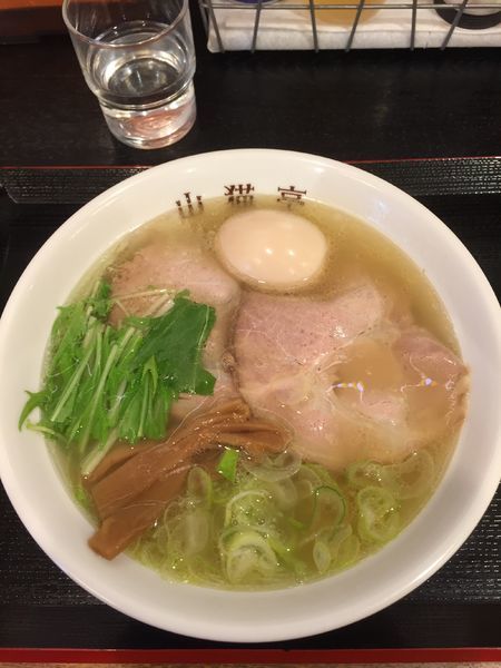 「香る塩+煮たまご ¥650+100」@らーめん山猫亭の写真