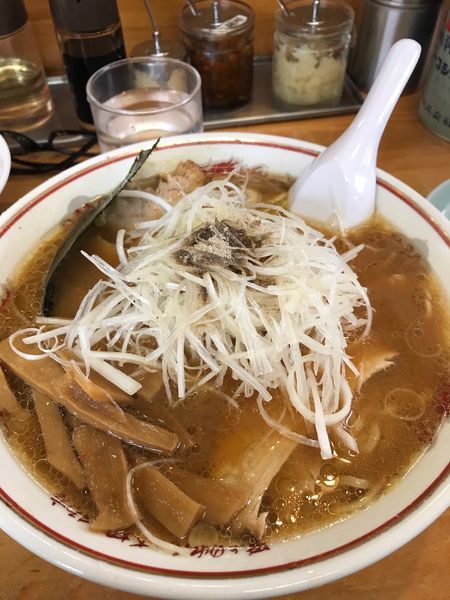 「ネギみそ」@吾作ラーメン 広面店の写真