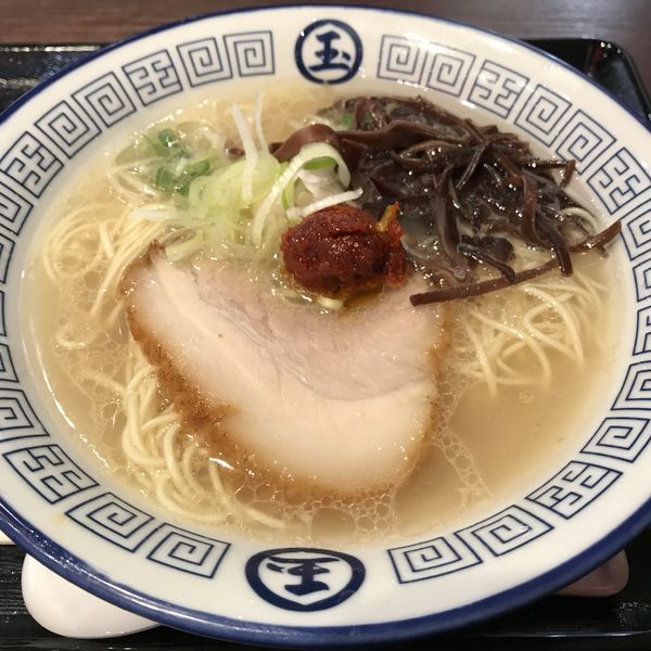 「赤備豚骨らーめん（￥850）」@玉 赤備 羽田空港品達店の写真