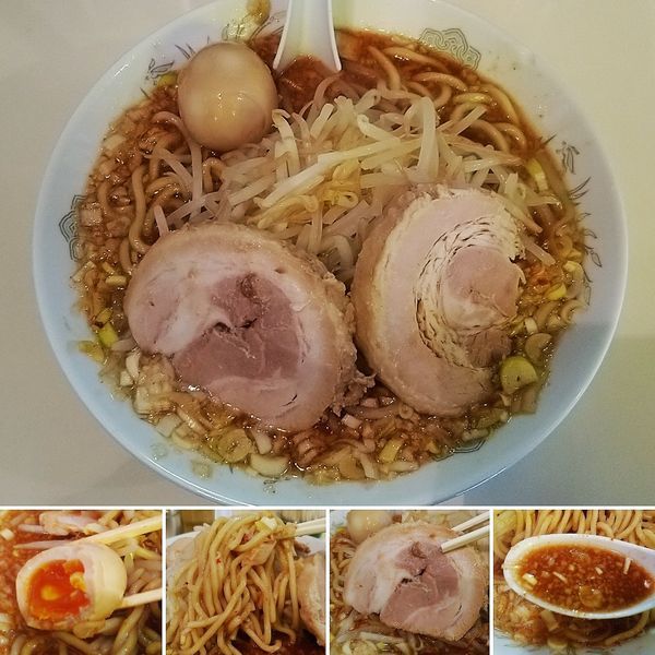 「醤油旨辛ラーメン(2/4/6)  760円」@麺家ぶんすけの写真