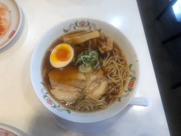 「醤油ラーメン」@餃子の王将 池袋東口店の写真