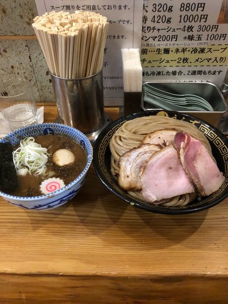 「特製つけ麺」@中華蕎麦うゑずの写真
