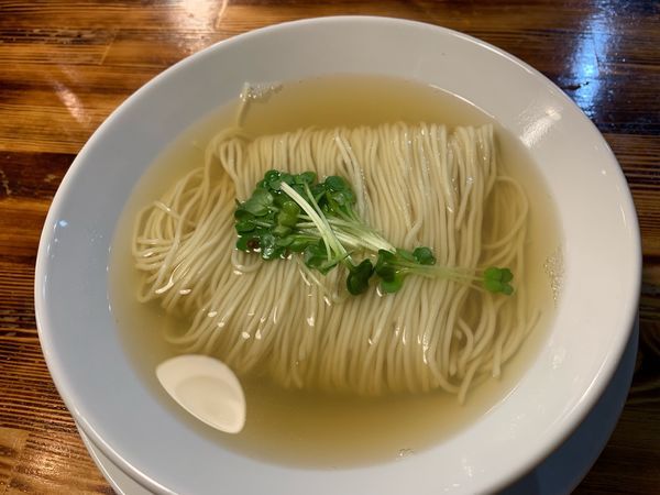 「純煮干しそばと本鮪中落丼900円」@柴崎亭 梅丘店の写真