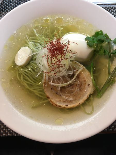 「名古屋コーチン味玉の塩」@BumBunBlauCafe with BeeHiveの写真