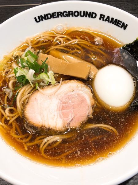 「味玉中華そば ¥880」@UNDERGROUND RAMEN 川越仲町の写真