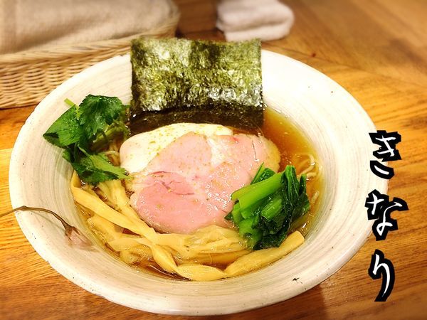 「山椒 白醤油そば￥800」@中華そば きなりの写真