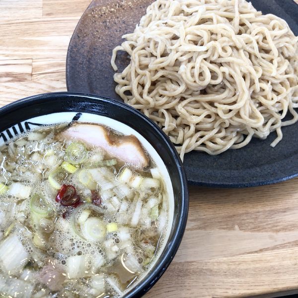 「つけそば（大盛）」@中華そば専門 とんちぼの写真