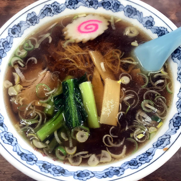 「しょうゆラーメン　550円」@冨士久食堂の写真