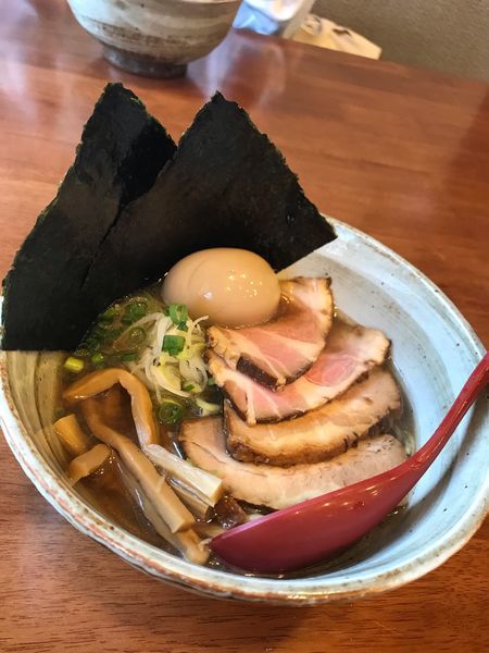 「特製濃厚煮干しそば」@麺屋 照の坊の写真