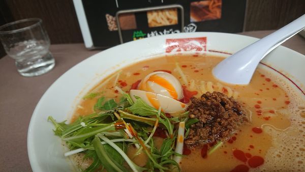 「味噌タンタン麺」@ラーメン ばんだい 嵐山店の写真