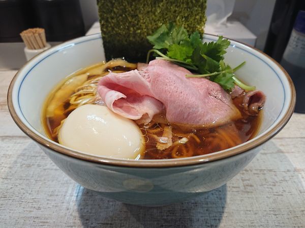 「四つ葉そば＋味玉」@中華そば 四つ葉の写真