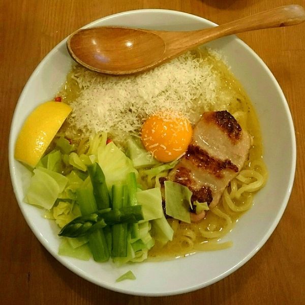 「トリポターナ」@鶏ポタラーメン THANK お茶の水の写真