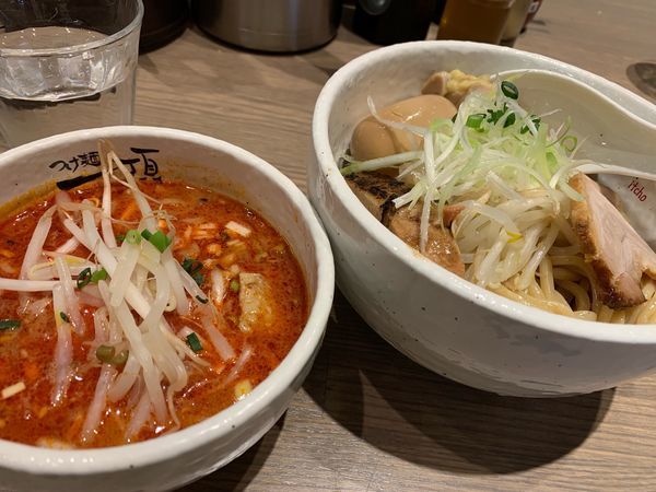 「特製辛つけ麺」@つけ麺 一頂の写真