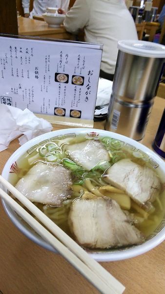 「支那そば」@坂内食堂 喜多方本店の写真